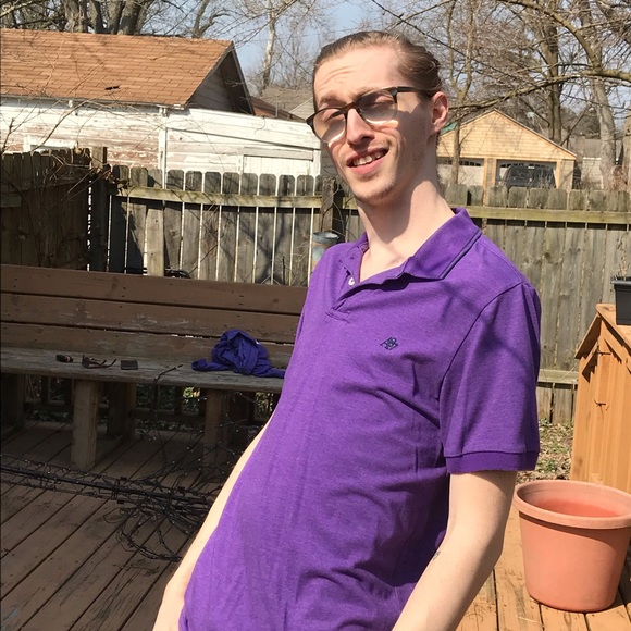 Purple polo - Picture 3 of 5